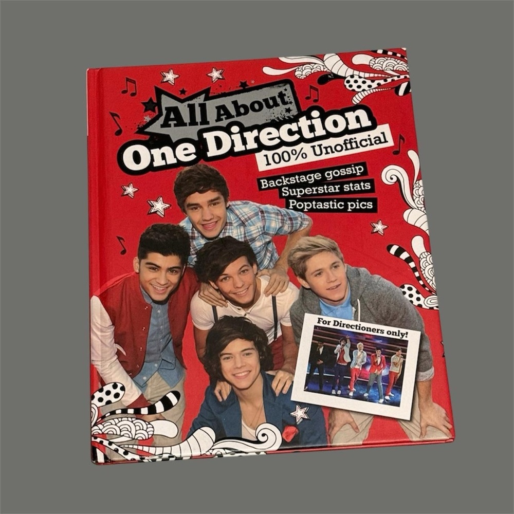 Red One Direction Book